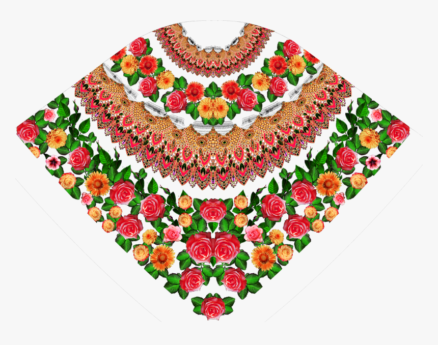 Digital Ladies Dress Pattern, Textile Design Png, Print - Embroidery, Transparent Png, Free Download