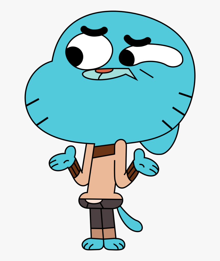 Shrug Gumball By - Gumball Png, Transparent Png, Free Download