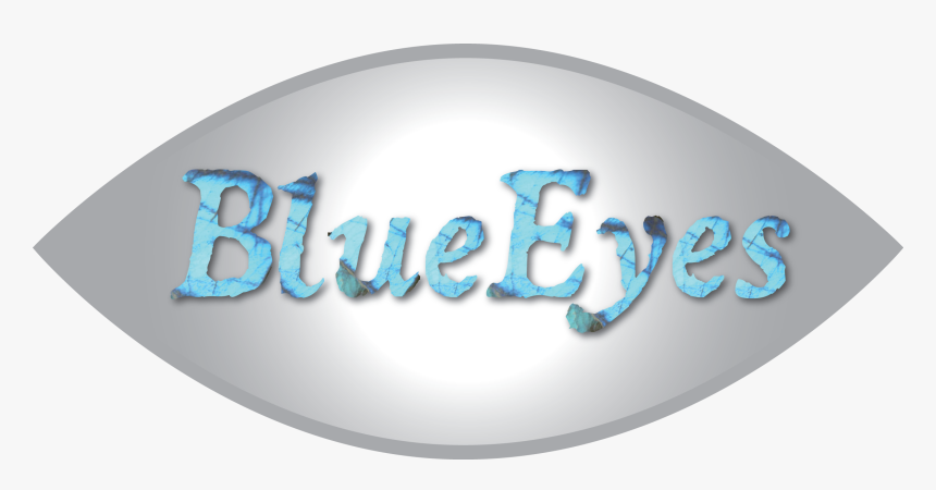 Blue Eye Logo Png Text, Transparent Png, Free Download