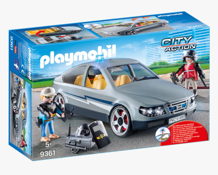 Playmobil Police Car 2019, HD Png Download, Free Download