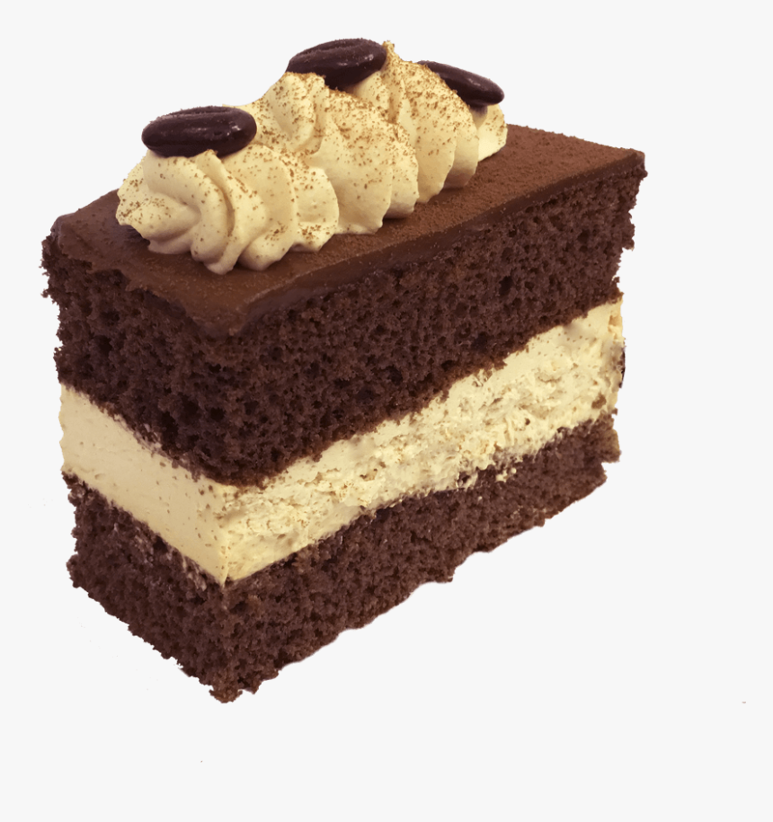 Mocca Cake Slice Png , Png Download - Chocolate Mocha Cake Png, Transparent Png, Free Download