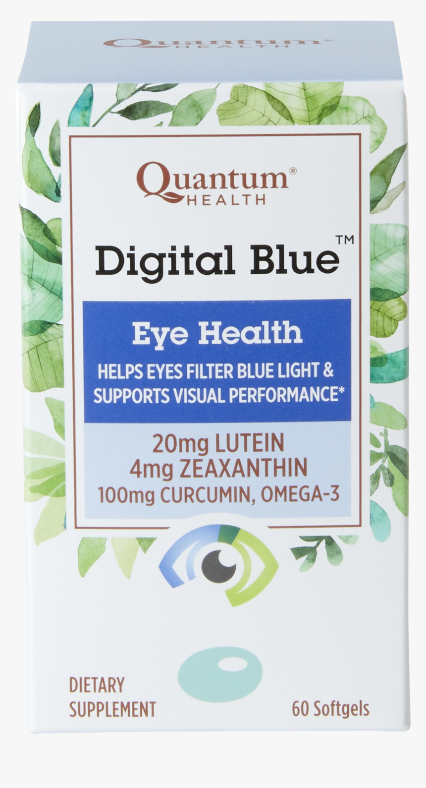 Digital Blue Eye Health Dietary Supplement - Macula 30+, HD Png Download, Free Download