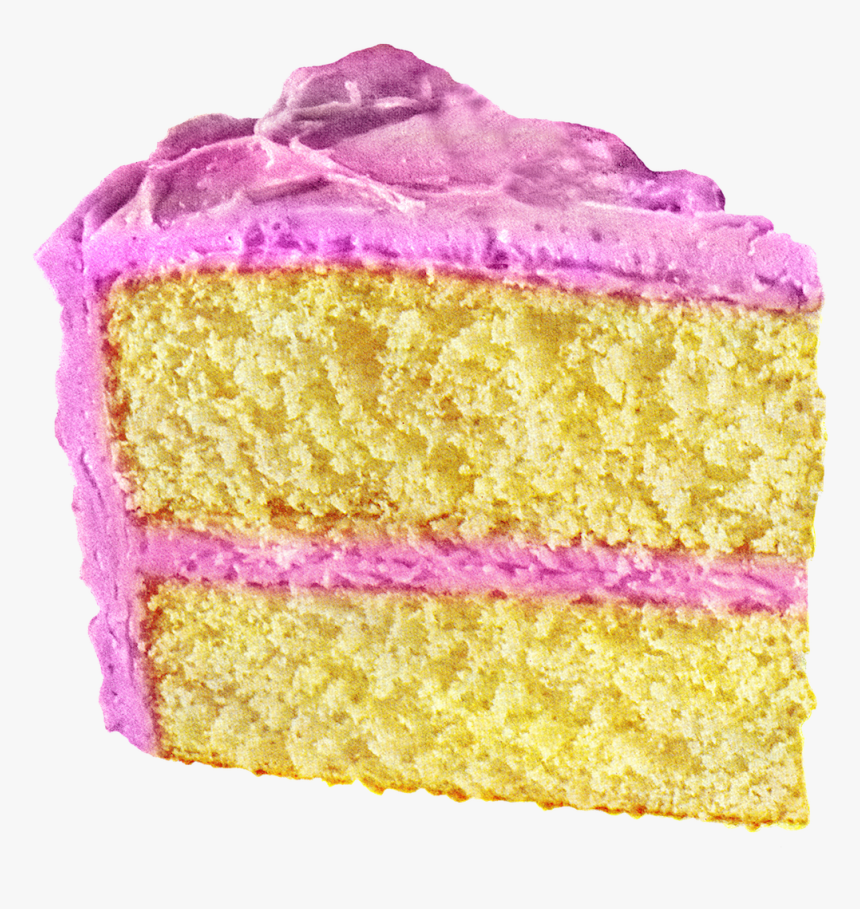 Slice Of Pink Cake , Png Download - Cake Slice Transparent Background, Png Download, Free Download