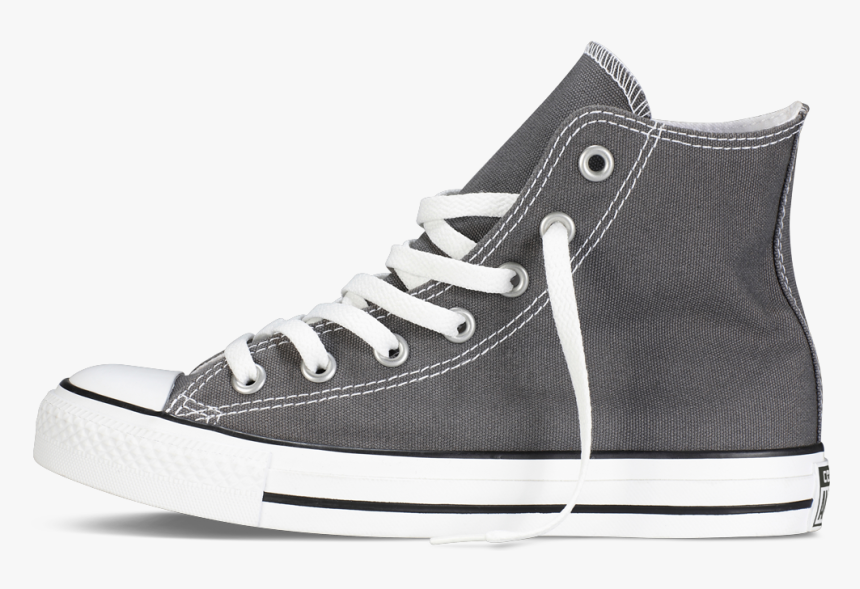 Charcoal High Top Converse, HD Png Download, Free Download