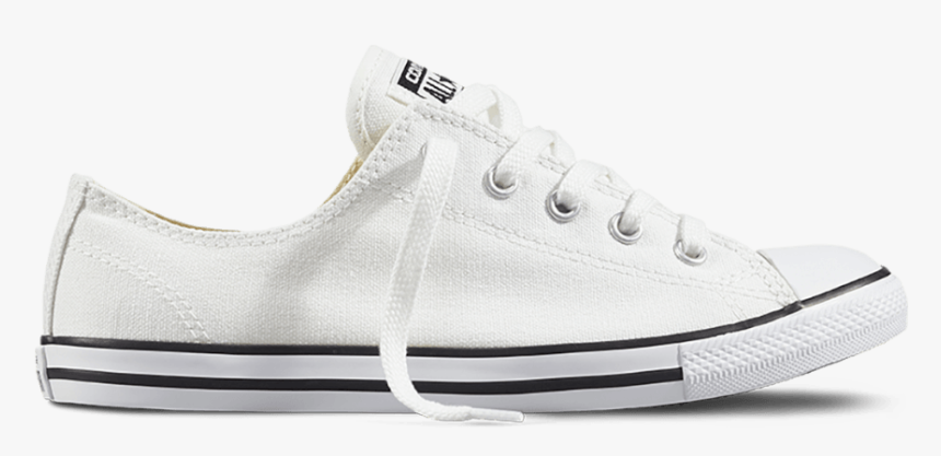 Soulier Converse All Star Dainty White Wmns - Converse Chuck Taylor All Star Low Top, HD Png Download, Free Download