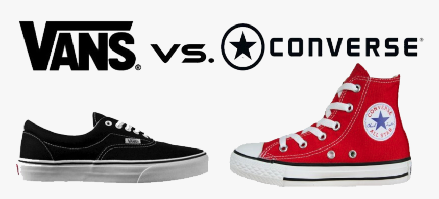 Converse Vs Vans Girls, HD Png Download - kindpng