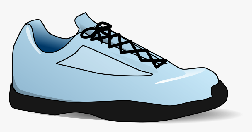 Sneakers Shoe Converse Clip Art - Shoe Black And White Clipart, HD Png Download, Free Download