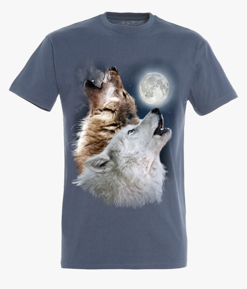 Wolf Howling T-shirt - Wolfdog, HD Png Download, Free Download