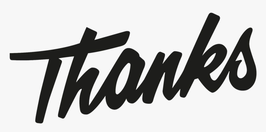 Thanks Transparent Png - Thanks Transparent, Png Download, Free Download