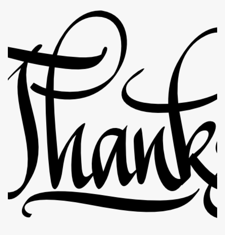 Transparent Thanks Png - Thanks Clip Art, Png Download, Free Download