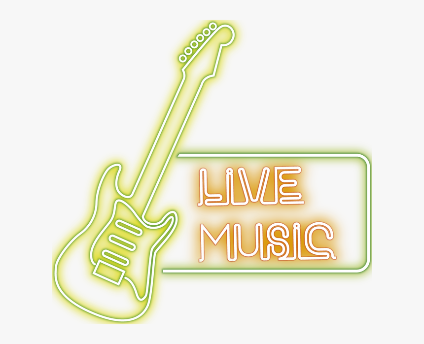 Neon Alphabet Png - Live Music Neon Png, Transparent Png, Free Download
