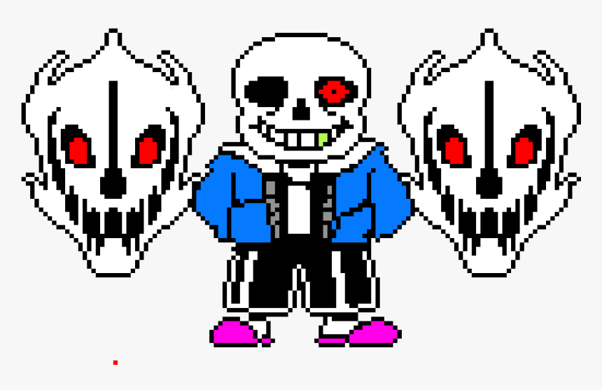 Sans Sprite Pixel Art, HD Png Download, Free Download