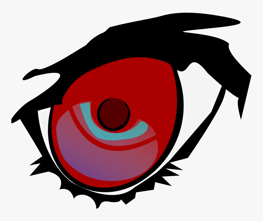Evil Clip Art Download - Red Eye Clip Art, HD Png Download, Free Download