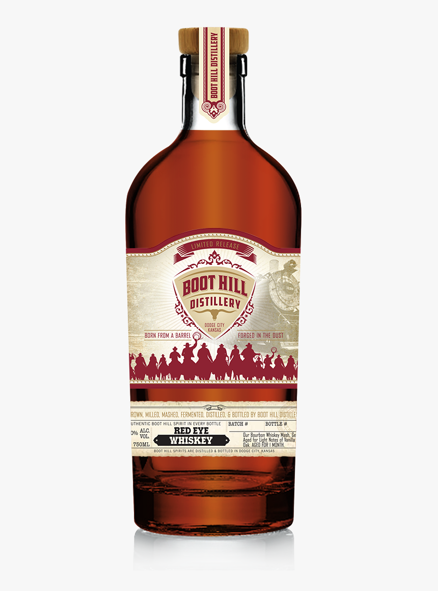 Red Eye Whiskey - Boot Hill Red Eye Whiskey, HD Png Download, Free Download