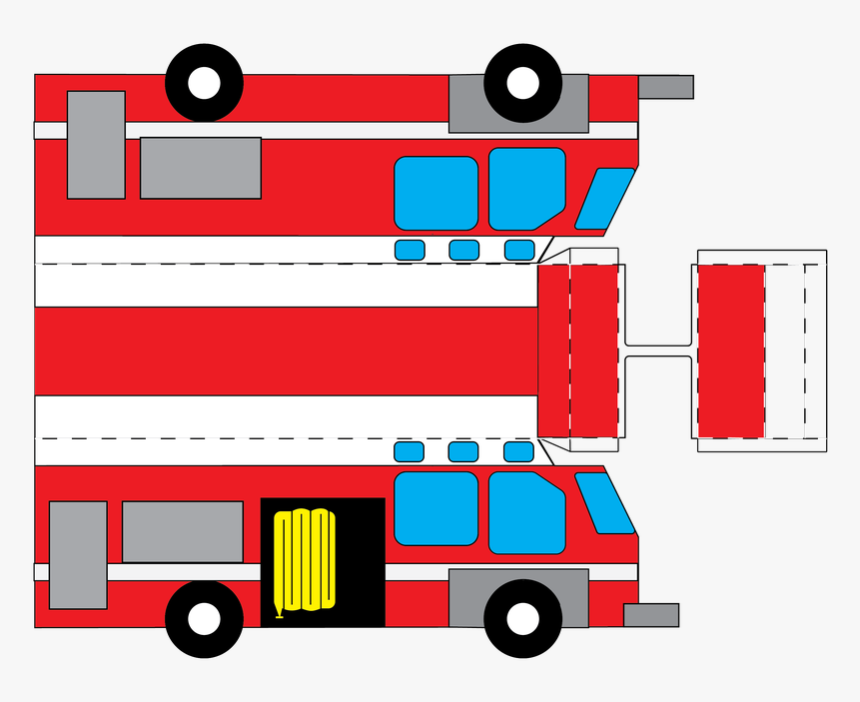 Firetruck Png, Transparent Png, Free Download