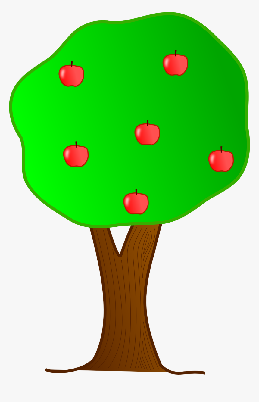 Apple, Tree, Apples, Fruit - Apples On A Tree Clipart, HD Png Download, Free Download