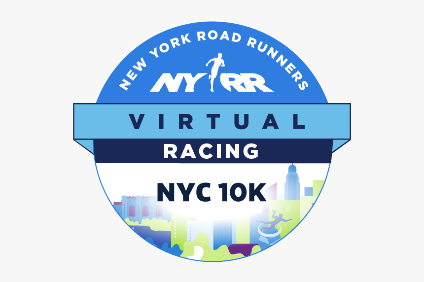 Nyrr Virtual Nyc 10k Logo - New York Road Runners, HD Png Download, Free Download