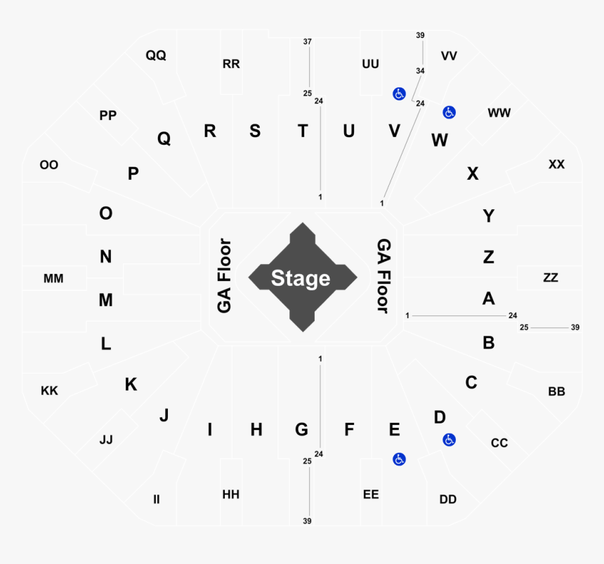 Don Haskins Center Section Y Row 27, HD Png Download, Free Download