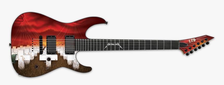 Esp Ltd Master Of Puppets Guitar - Ltd Master Of Puppets, HD Png Download, Free Download