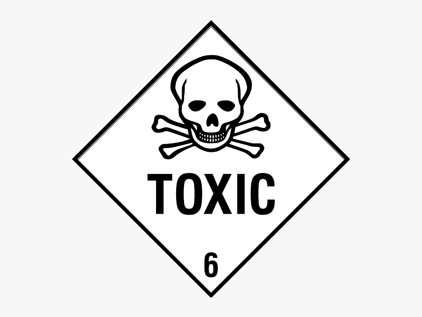 Toxic 6 Sign, HD Png Download, Free Download
