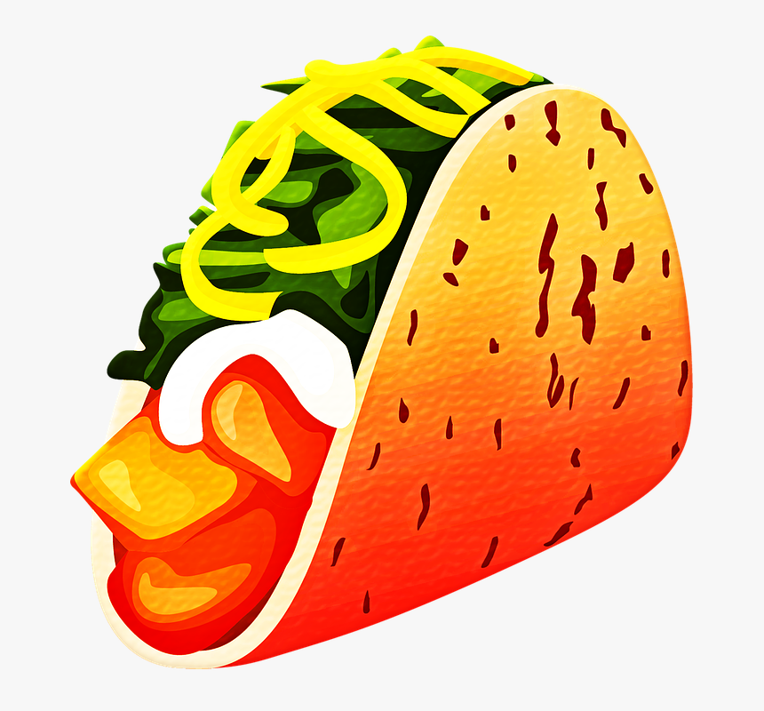 Tacos Background Png, Transparent Png - kindpng.