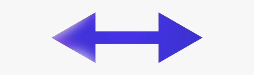 Double Arrow Icon Png Transparent Images - Electric Blue, Png Download, Free Download