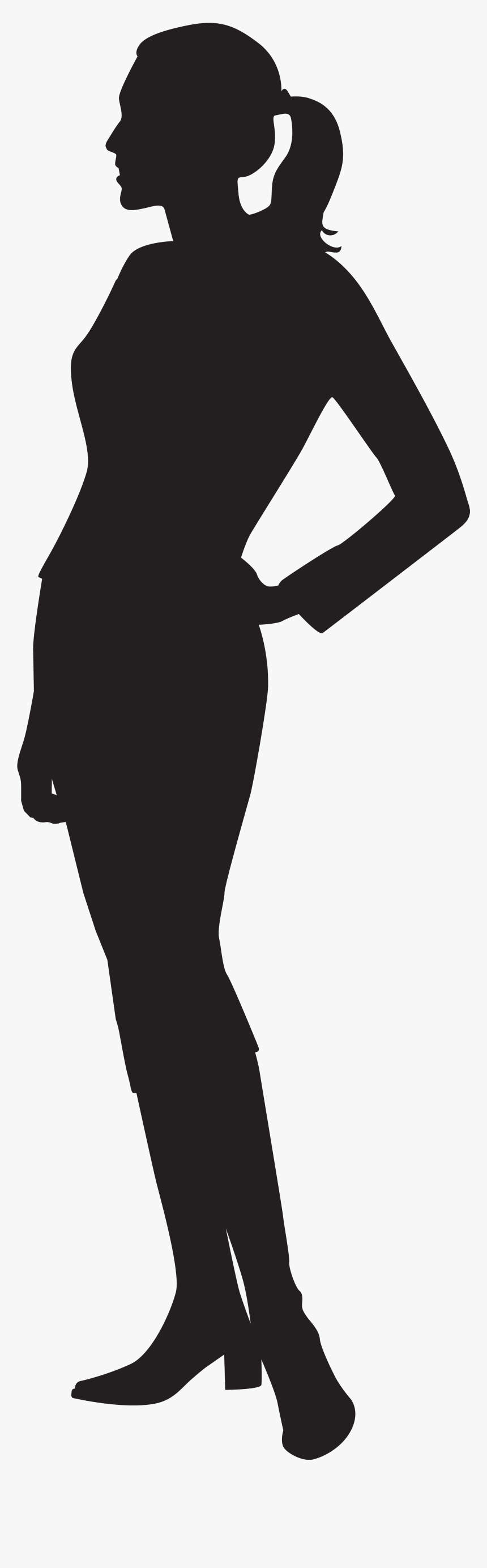 Clipart Woman Mannequin - Woman Human Silhouette Png, Transparent Png, Free Download