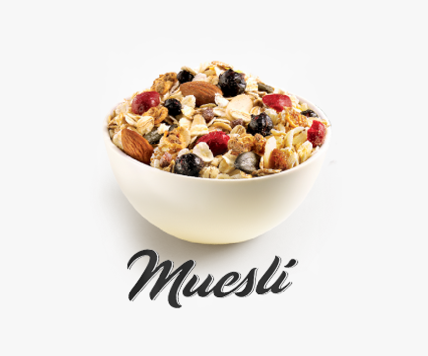 Oatmeal Clipart Muesli - Bowl Of Muesli Png, Transparent Png, Free Download