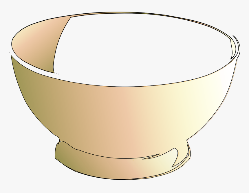 Bowl, Empty, Dish, Container, Eat, Cereal, Breakfast - Bowl Clip Art, HD Png Download, Free Download