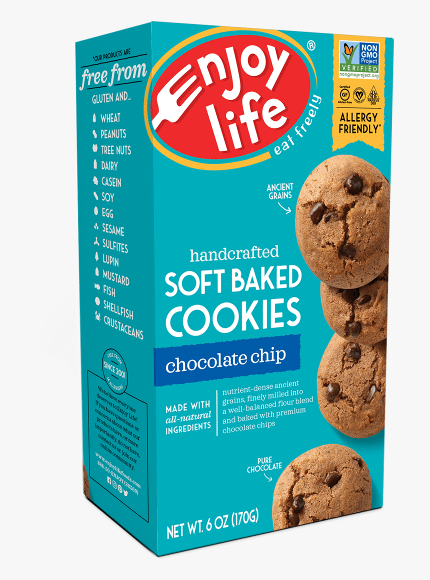Gluten Free Cookies Enjoy Life, HD Png Download, Free Download