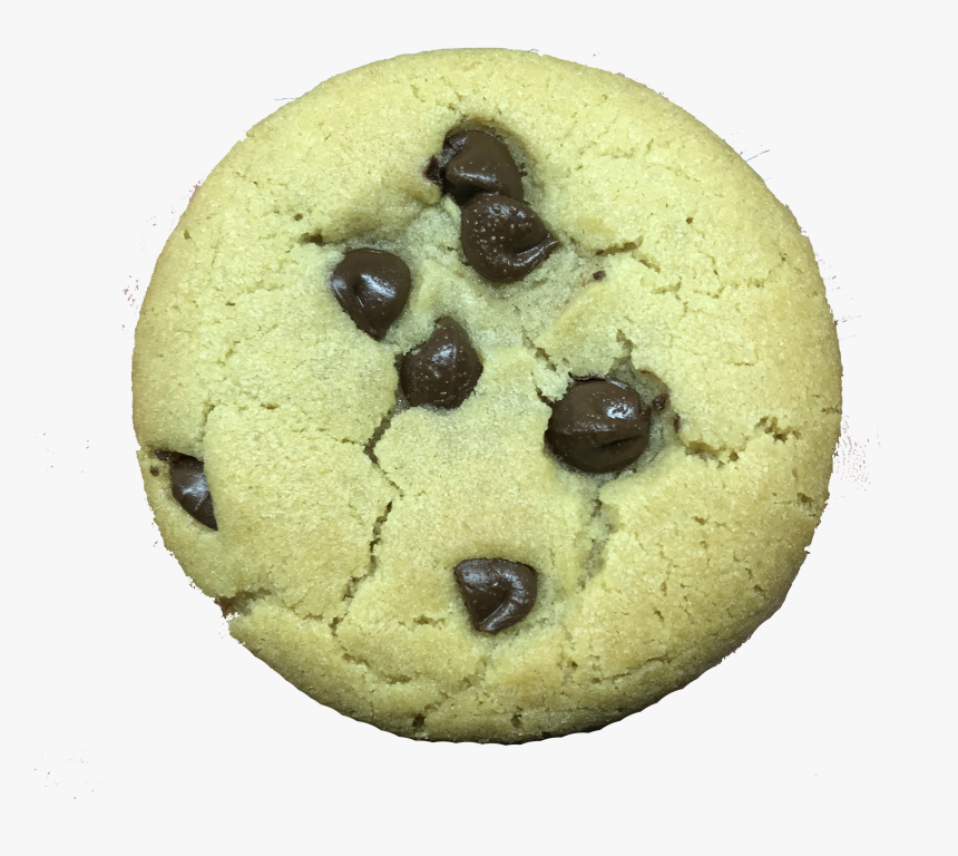 Chocolate Chip Cookie - Green Cookie Png, Transparent Png, Free Download