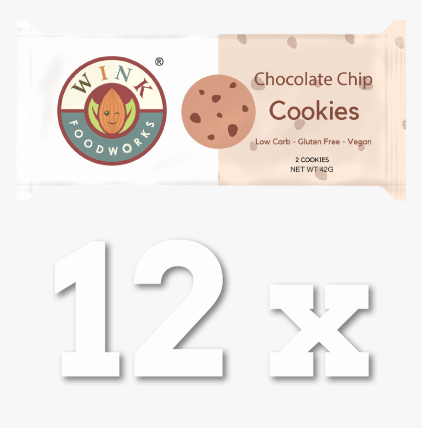 Wink Chocolate Chip Cookies, HD Png Download, Free Download