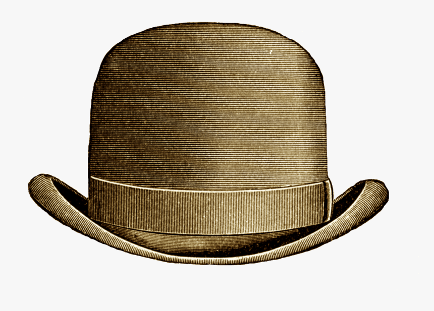 Bowler Hat Png - Bowler Hat Drawing, Transparent Png, Free Download