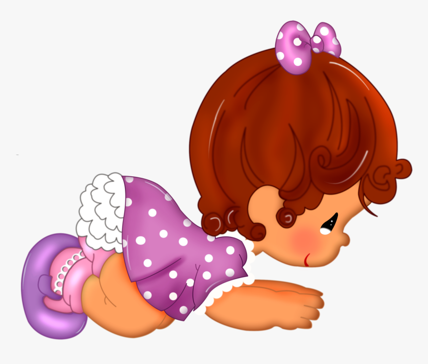 Baby Girl Cartoon Free Clipart - Baby Girl Clipart, HD Png Download, Free Download
