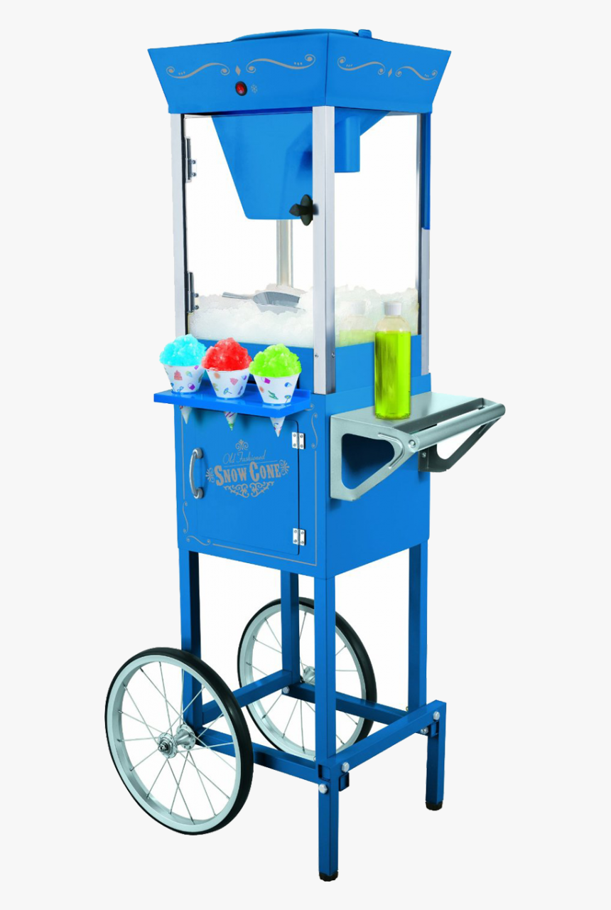 1 10lb Bag Of Ice Will Make Approximately 20 Snow Cones - Blue Snow Cone Machine, HD Png Download, Free Download