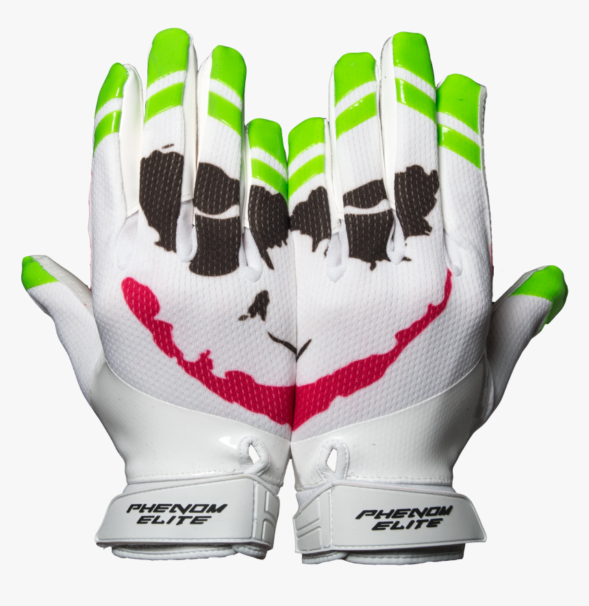 Phenom Elite Joker Gloves - American Football Gloves Joker, HD Png Download, Free Download