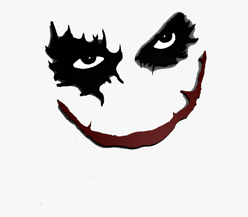 Joker Smile Logo Png, Transparent Png - kindpng
