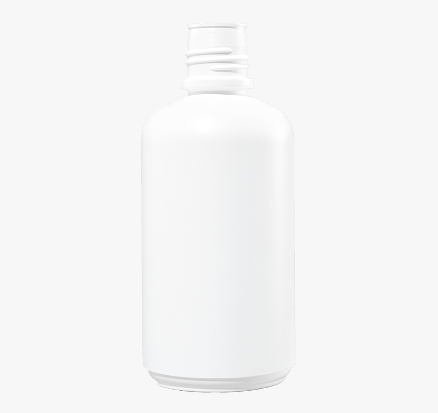 32 Oz White Hdpe Plastic Boston Round Bottle, 38-430 - Glass Bottle, HD Png Download, Free Download