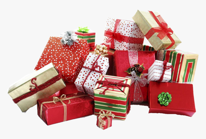 Christmas Gifts Png Free Images - Christmas Presents, Transparent Png, Free Download