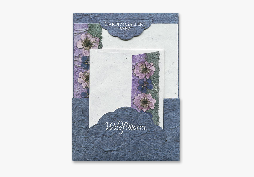 Blue Anagalis Wildflower Premium Stationery Image - Greeting Card, HD Png Download, Free Download