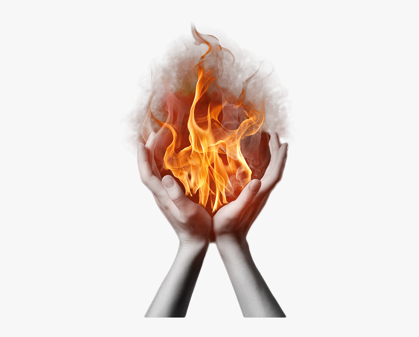 Holy Ghost Fire Png - Fire In Hands Png, Transparent Png, Free Download