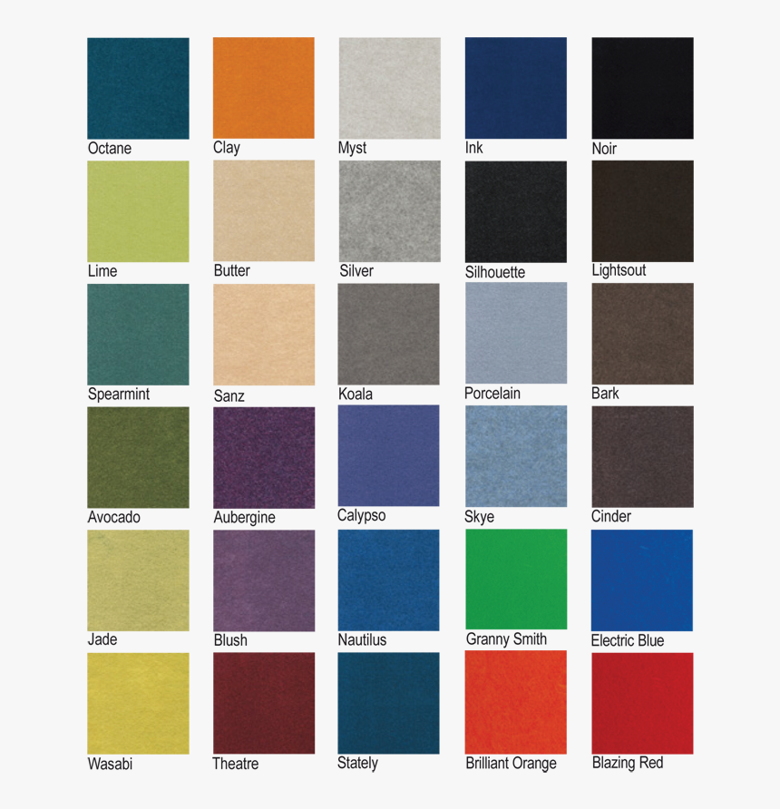 Fabric Board Extra Options - Deep Autumn Best Colors, HD Png Download, Free Download