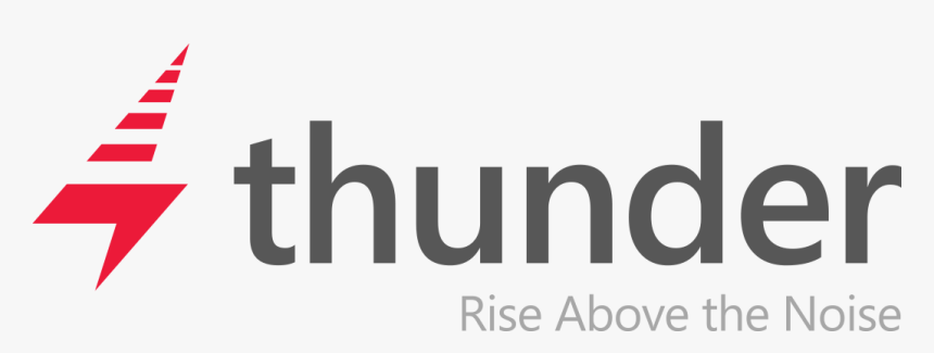 Thunder Logo Dark - Thunder Experience Cloud Logo, HD Png Download, Free Download
