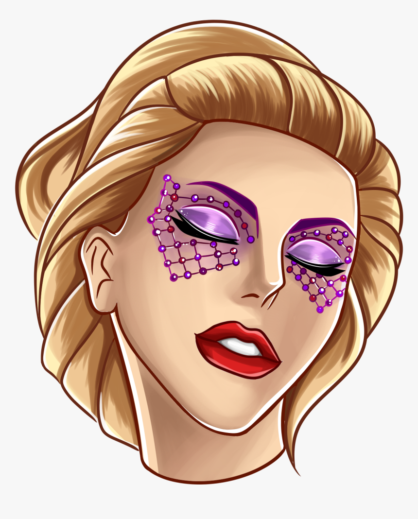 Slay - Lady Gaga Cartoon Png Hd, Transparent Png, Free Download