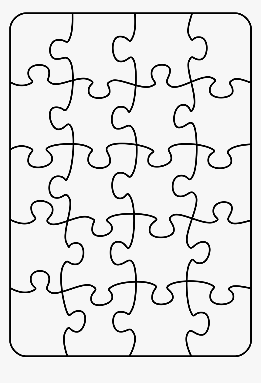 Jigsaw Puzzle Pattern Png, Transparent Png, Free Download