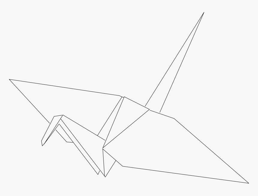 Origami Crane Clip Arts - Paper Cranes Transparent Background, HD Png Download, Free Download