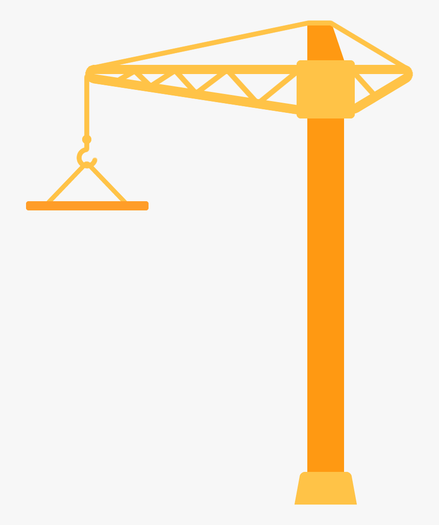 Construction Clipart Crane - Crane Clipart Png, Transparent Png, Free Download