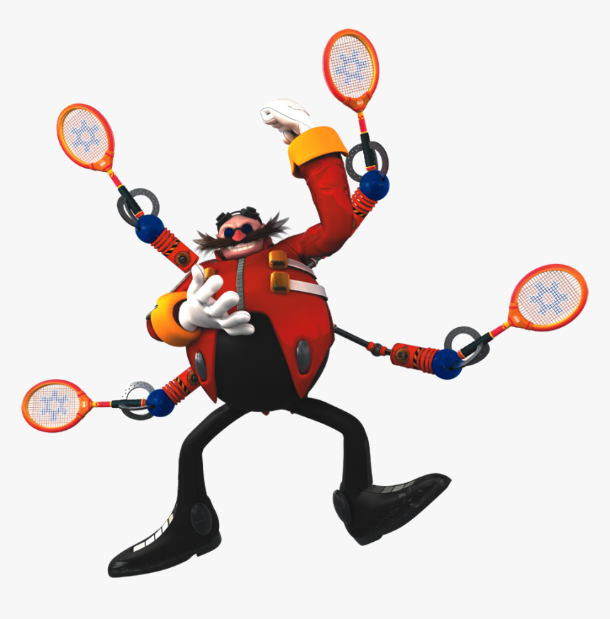 Sega Superstars Tennis Eggman, HD Png Download, Free Download