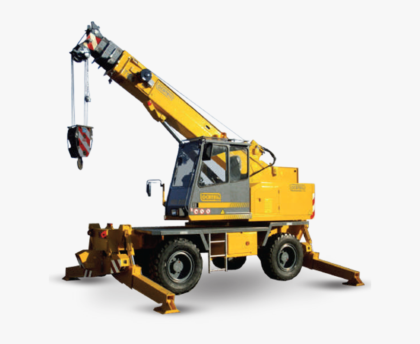 Transparent Crane Png - Types Of Mobile Crane, Png Download, Free Download