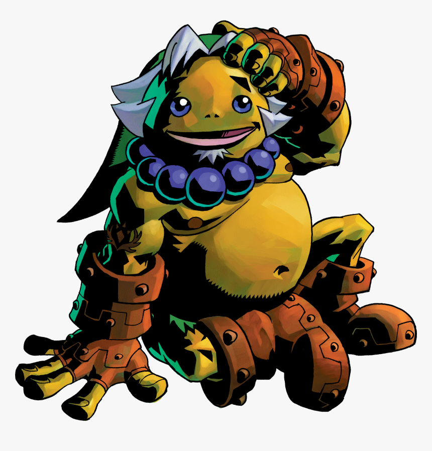 Transparent Zelda Clipart - Majora's Mask Goron Link, HD Png Download, Free Download